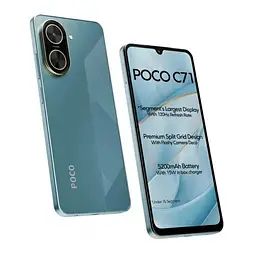 Смартфон Xiaomi Poco C71 4/128GB Blue (with charger) (Global) - мініатюра 5