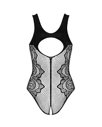 Еротичне боді з доступом Obsessive B335 crotchless teddy S/M/L - мініатюра 4