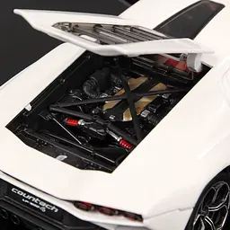 Автомодель Bburago Lamborghini Countach LPI 800-4 1:24 White (18-21102) [119065] - мініатюра 9
