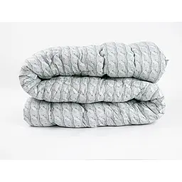 Ковдра Руно - Braid всесезонна сіра двоспальна 172x205 см 300 гр/м2 (22502) - мініатюра 4