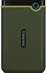 Накопичувач Transcend зовнiшнiй HDD 2.5` USB 2.0TB StoreJet 25M3 Military Green Slim (TS2TSJ25M3G)