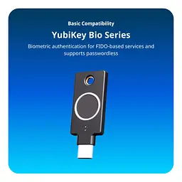 Апаратний ключ Yubico YubiKey Bio FIDO Edition USB Type-A (694481) - мініатюра 8