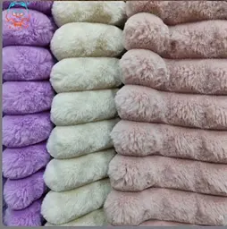 Флісова вонепроникна пелюшка/покривало Pelushka Fleece Dog Pee Pad Beige - мініатюра 2