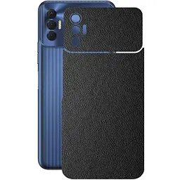 Защитная пленка StatusSKIN для Tecno Spark 8p KG7n Корпус Винил Кожа черная