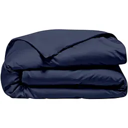 Підковдра Cosas сатин Dark Blue Satin полуторна160х220 см (Сатин_Синий_160P)