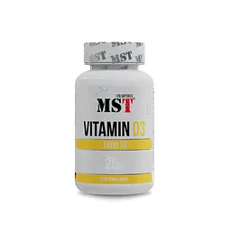 Вітаміни та мінерали MST Vitamin D3 1000 IU, 120 капсул
