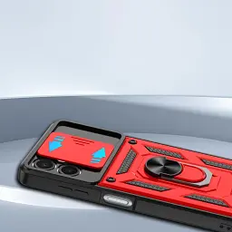 Панель BeCover Military для Samsung Galaxy A06 SM-A065 Red (713068) - мініатюра 2