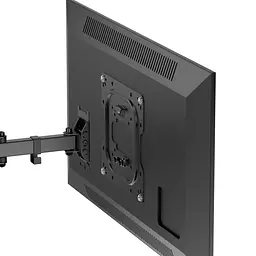Кронштейн для ТВ AGN AGN43-221P з поворотом/одне коліно/23"-43"/30 кг/max.VESA 200x200/Чорний - мініатюра 5