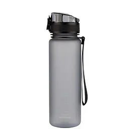 Бутылка Uzspace Colorful Frosted 3026 500 мл, Grey - мініатюра 2