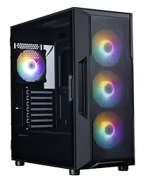 Корпус Zalman I3 Neo V2 Tempered Glass без БЖ Black (I3NEOV2BLACK) - мініатюра 7