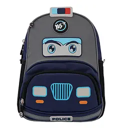 Рюкзак дитячий YES K-34 Police 30,5х21,5х11 см Різнокольоровий (550026) - мініатюра 2