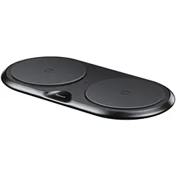 Бездротовий зарядний пристрій Baseus Dual Wireless Charger WXXHJ-A01 Black - мініатюра 6