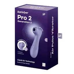 Стимулятор Satisfyer Pro 2 Generation 3 Вакуумный клиторальный фиолетовый - миниатюра 7