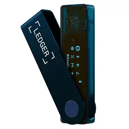 Апаратний гаманець для криптовалют Ledger Nano X Sapphire Blue (LNXSB)