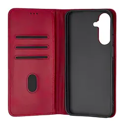 Чохол-книжка Premium Samsung A26 (A266) Dark Red - мініатюра 2