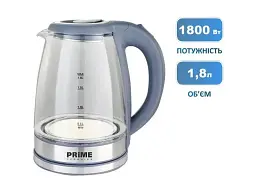 Електрочайник Prime Technics PKG 1808 G - мініатюра 2