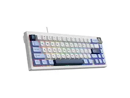 Клавіатура Ajazz AK650 Sea Salt Switch White USB-C (AK650-SS-BWB) - мініатюра 2