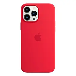 Чохол Silicone Case з MagSafe для Apple iPhone 13 Pro Max (6.7) (Red) ААА [70507]
