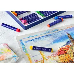 Пастель Faber-Castell Oil Pastels, 24 кольори, 127024 (5520) - мініатюра 3