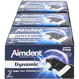 Жувальна гумка Aimdent Dynamic 14.5 г - мініатюра 2
