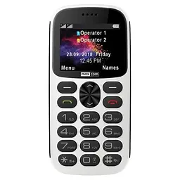 Телефон кнопковий Maxcom MM471 з док станцією білий - мініатюра 4