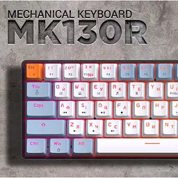 Клавіатура GamePro MK130R Hot-Swap Red Switch Black [121471] - мініатюра 6