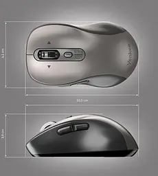 Миша комп'ютерна Yenkee YMS 2010SR Dual mode WL mouse GYRO (7090576) - мініатюра 8