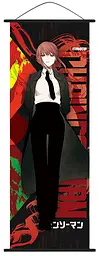 Гобелен Людина-бензопила Макіма Chainsaw Man Makima 70x25 см