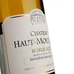 Вино Chateau Haut-Mouleyre Bordeaux Blanc Sauvignon Blanc, біле, сухе, 12,5%, 0,75 л (1313235) - мініатюра 3