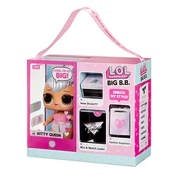 Ігровий набір з мега-лялькою L.O.L. Surprise Big B.B.Doll Королева Кітті (573074) - мініатюра 6