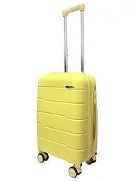 Валіза міні XS+ з поліпропілену Milano bag 030 40л Жовтий - мініатюра 2