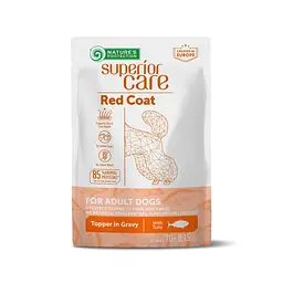 NATURE'S PROTECTION Red Coat Adult All Breed Dogs with Tuna, вологий корм з тунцем для собак усіх порід, 70г