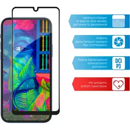 Скло захисне ACCLAB Full Glue Samsung M22 (1283126517518) - мініатюра 4