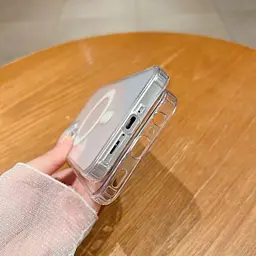 Чохол протиударний для Samsung Galaxy S26 (S942) Clear Case Ultra Hybrid with MagSafe Прозорий - мініатюра 9