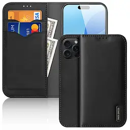 Чохол-книжка Dux Ducis Hivo для Apple iPhone 17 Pro Max (6.9) Black - мініатюра 2