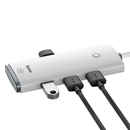 Хаб Baseus Lite Series 4-Port Usb-A - розгалужувач на 4 Usb 3.0 (WKQX030102) - мініатюра 3