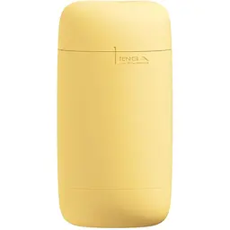 Мастурбатор Tenga Puffy Custard жовтий