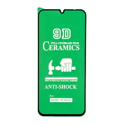 Захисне скло Ceramic Xiaomi Redmi 15C 4G/Redmi 15C 5G Global/Redmi A7 Pro 4G Black