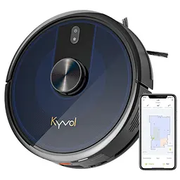 Робот-пилосос Kyvol Cybovac L30 Lidar 210 ml+210 ml 2600 mA 2500 pa Google Assistant Amazon Alexa - мініатюра 2