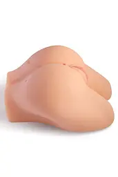 Мастурбатор-півторс з вібрацією Real Body Real Kelly, вагіна та анус, 24х17,5 см - мініатюра 4