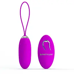 Віброяйце Pretty Love Julia Vibrating Egg Purple - мініатюра 5