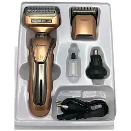 Електричний чоловічий тример Gemei GM-579 3 в 1 - мініатюра 4