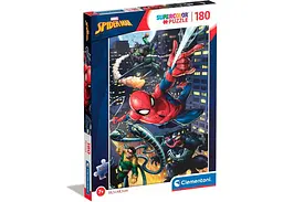 Пазл Clementoni SuperСolor: Дивовижні пригоди, Людина Павук, Marvel (SuperСolor - Marvel Spider-Man Puzzle - 180 pcs.), 180 ел. (29782)