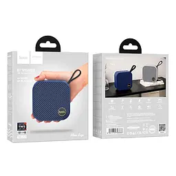 Акустика Hoco auspicious sports TWS speaker HC22 бездротова синя - мініатюра 2