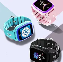 Чорний дитячий смарт годинник для хлопчика Lemfo F80 з GPS, 4G, відеозв’язком, SOS та прослуховуванням До 2 днів роботи - мініатюра 6