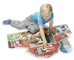 Мега-пазл Melissa&Doug Ферма, 32 елементи (MD2923) - мініатюра 3