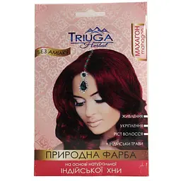 Природна фарба на основі хни "Махагон" Triuga 4175 25 г (8908003544175)