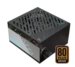 Блок живлення 650 Вт, Azza, чорний, 80+ Bronze, 12 см, 2xMolex/6xSATA/1x16-pin/2x6+2-pin/1x20+4-pin/1x4+4-pin, захист