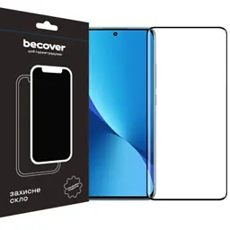 Скло захисне BeCover Xiaomi Redmi 12 Black (709610) - мініатюра 3