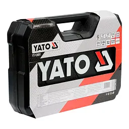 Набір головок торцевих Yato квадрат 1/2", 1/4" з інструментами 82 шт. (YT-12691) - мініатюра 3